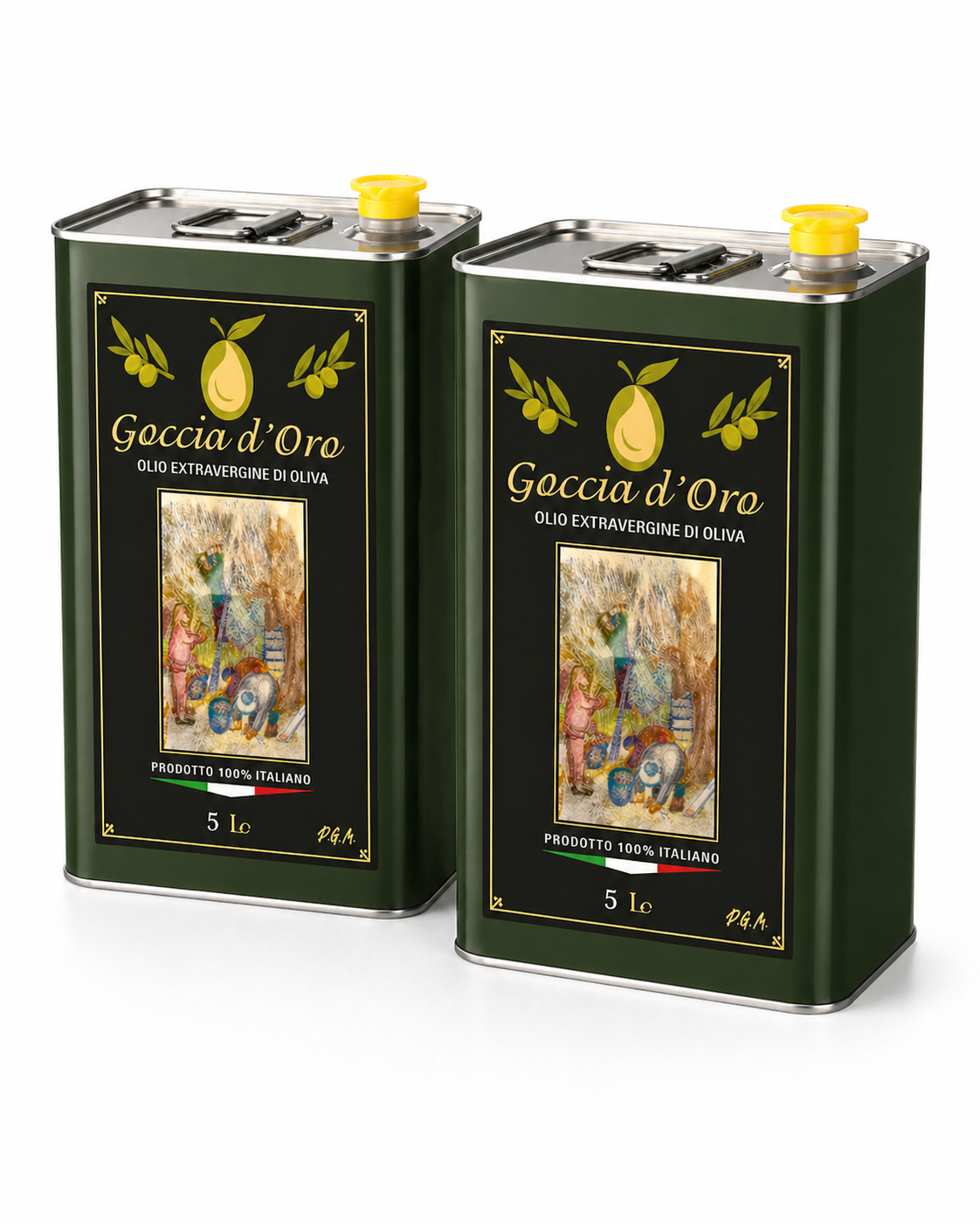 GOCCIA D'ORO™ Lattina da 5L pack da 2